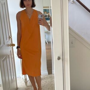 Lululemon lab orange dress